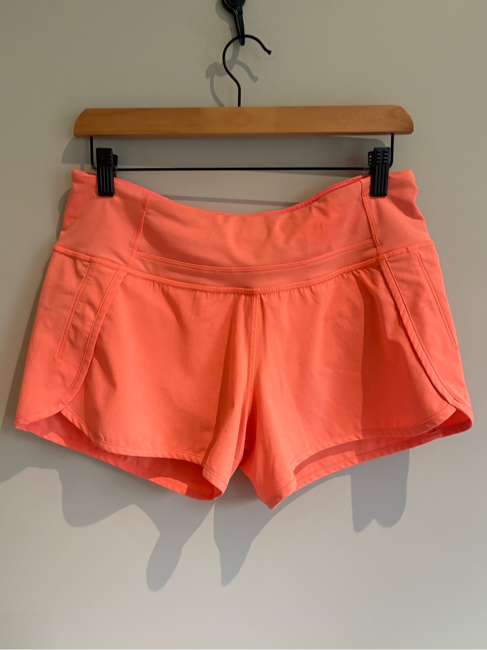 lululemon Athletica Coral Athletic Shorts